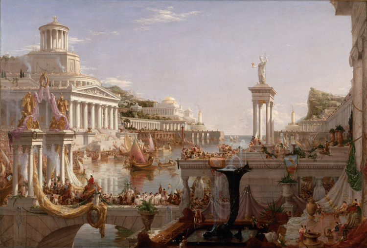 Thomas Cole The Course of Empire: The Consummation of Empire (mk13)